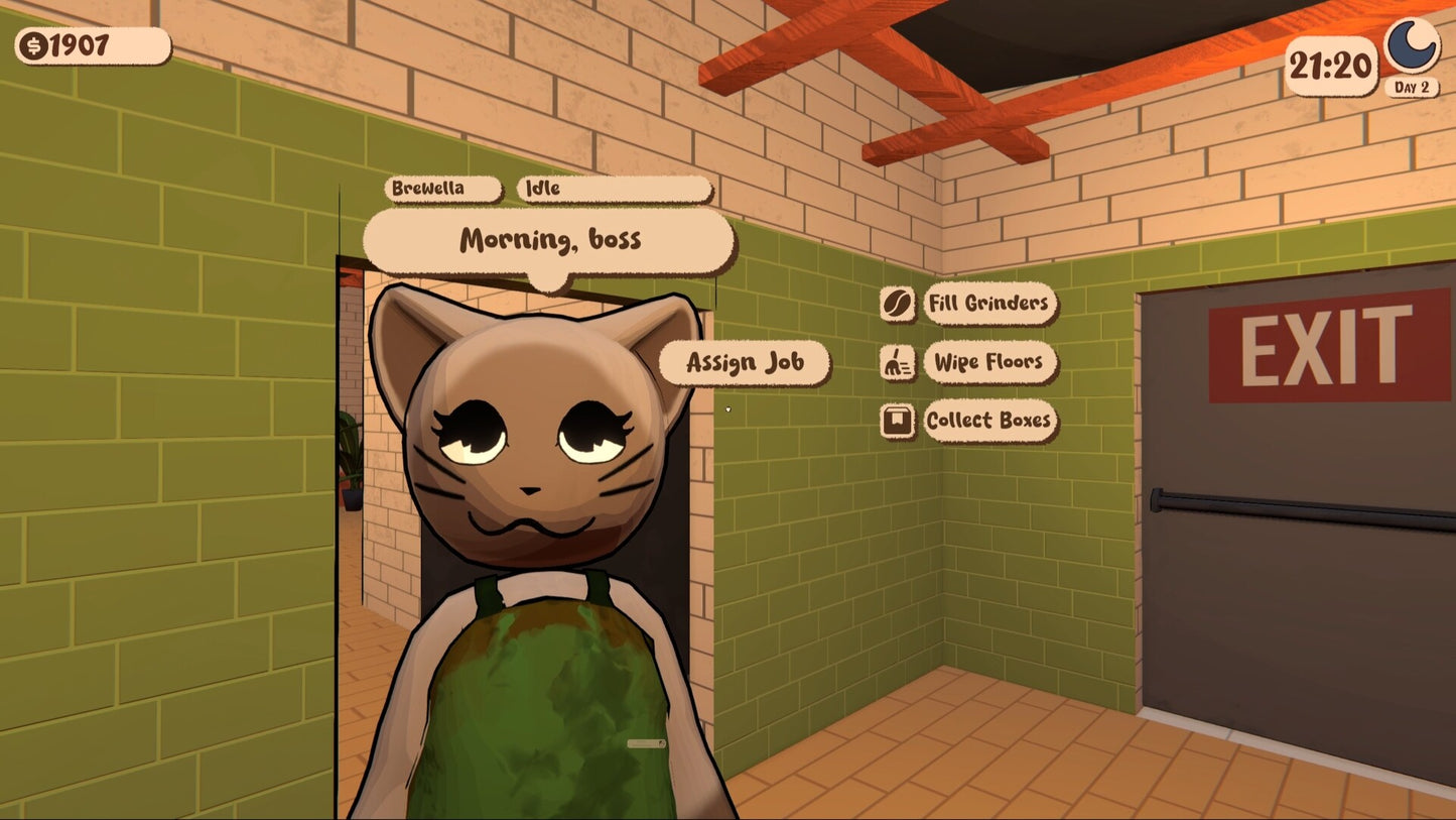 Coffie Simulator PC Steam CD Key  REGION FREE PlayWay S.A. - [Email/Instant Delivery]