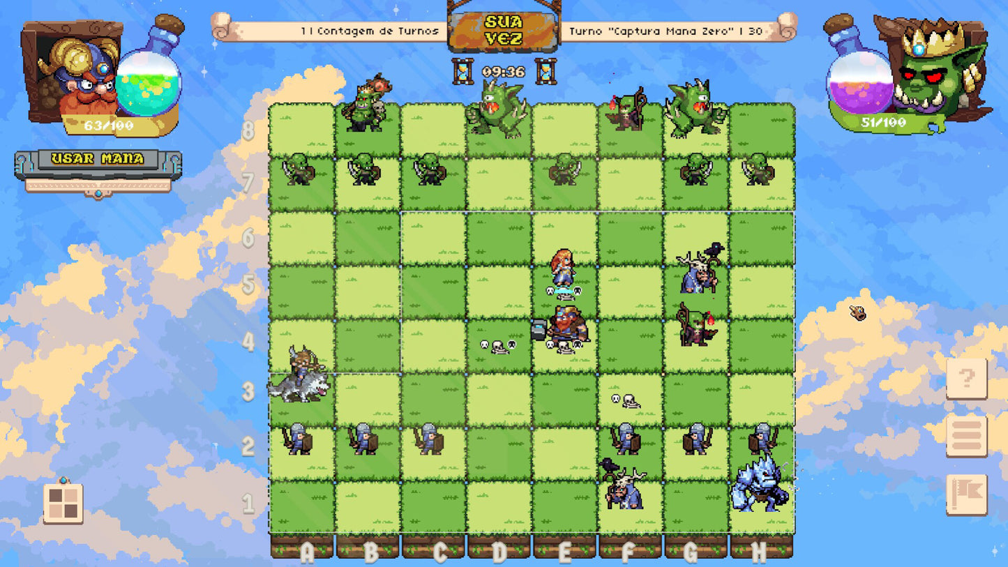 Chess of Mana PC Steam CD Key  REGION FREE Monk Monkey - [Email/Instant Delivery]
