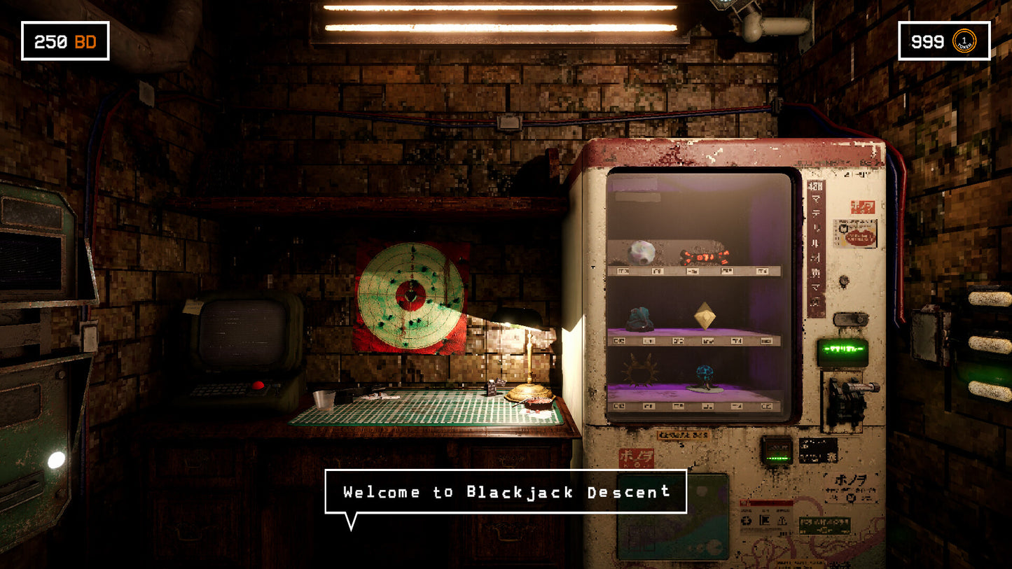 Blackjack Descent PC Steam CD Key  REGION FREE CGI LAB GAMES - [Email/Instant Delivery]