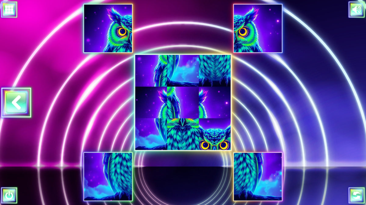 Neon Fantasy: Owls PC Steam CD Key  REGION FREE Quantum Quiver Games - [Email/Instant Delivery]