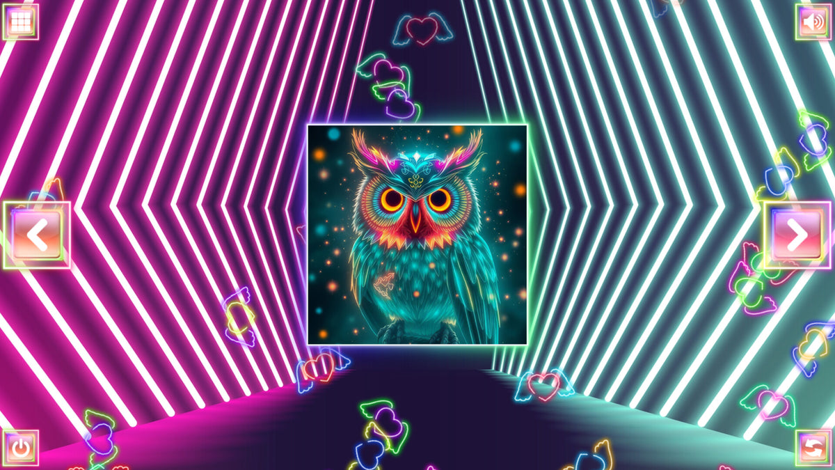 Neon Fantasy: Owls PC Steam CD Key  REGION FREE Quantum Quiver Games - [Email/Instant Delivery]