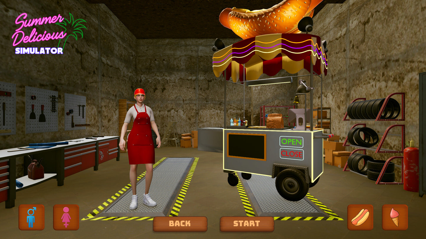 Summer Delicious Simulator PC Steam CD Key  REGION FREE BitRaiders Games - [Email/Instant Delivery]