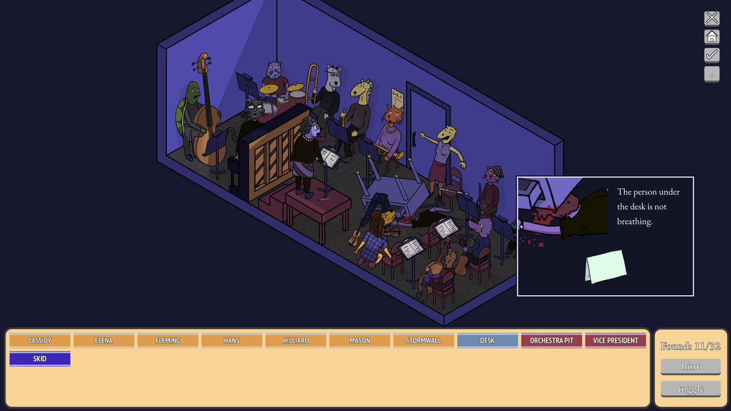Murder at the Birch Tree Theater PC Steam CD Key  REGION FREE Crucible Juice Games - [Email/Instant Delivery]