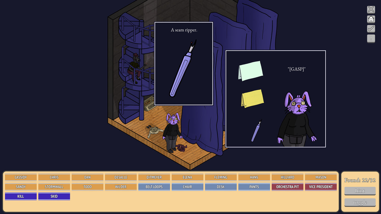 Murder at the Birch Tree Theater PC Steam CD Key  REGION FREE Crucible Juice Games - [Email/Instant Delivery]