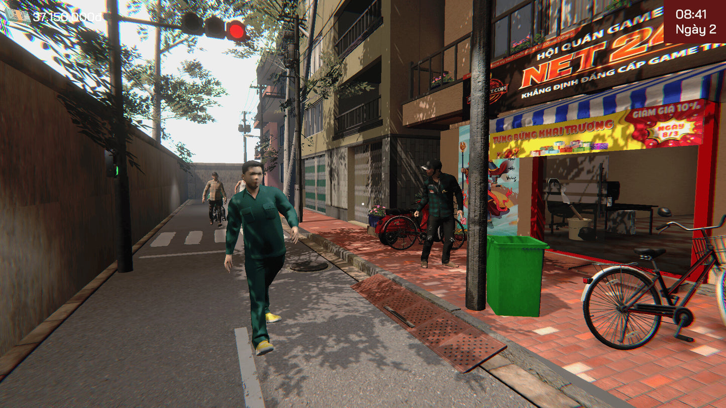 Net 24h: Vietnamese Internet Cafe Chaos PC Steam CD Key  REGION FREE Ohani Studio - [Email/Instant Delivery]