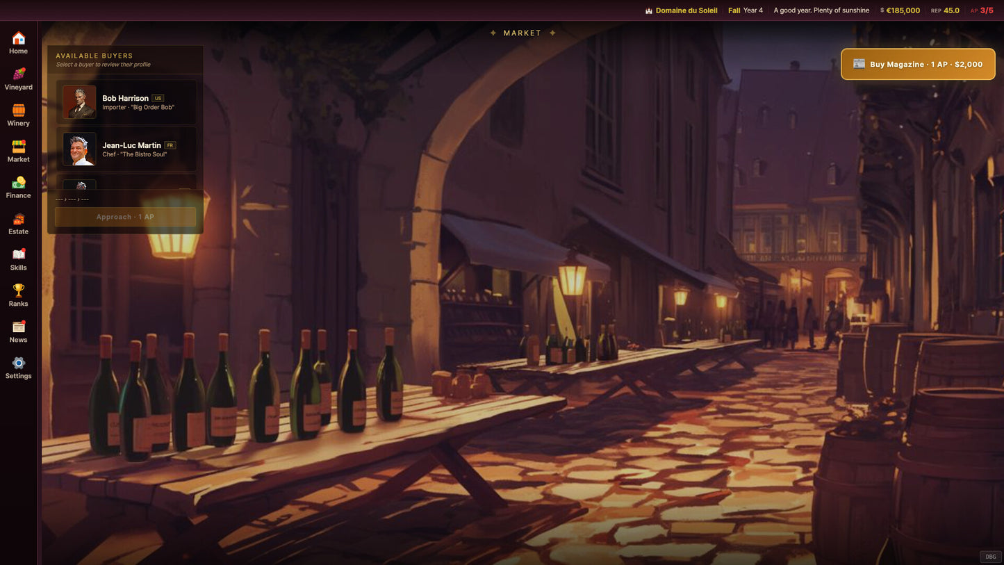 Grand Cru: The Wine Maker PC Steam CD Key  REGION FREE hAi Corp - [Email/Instant Delivery]