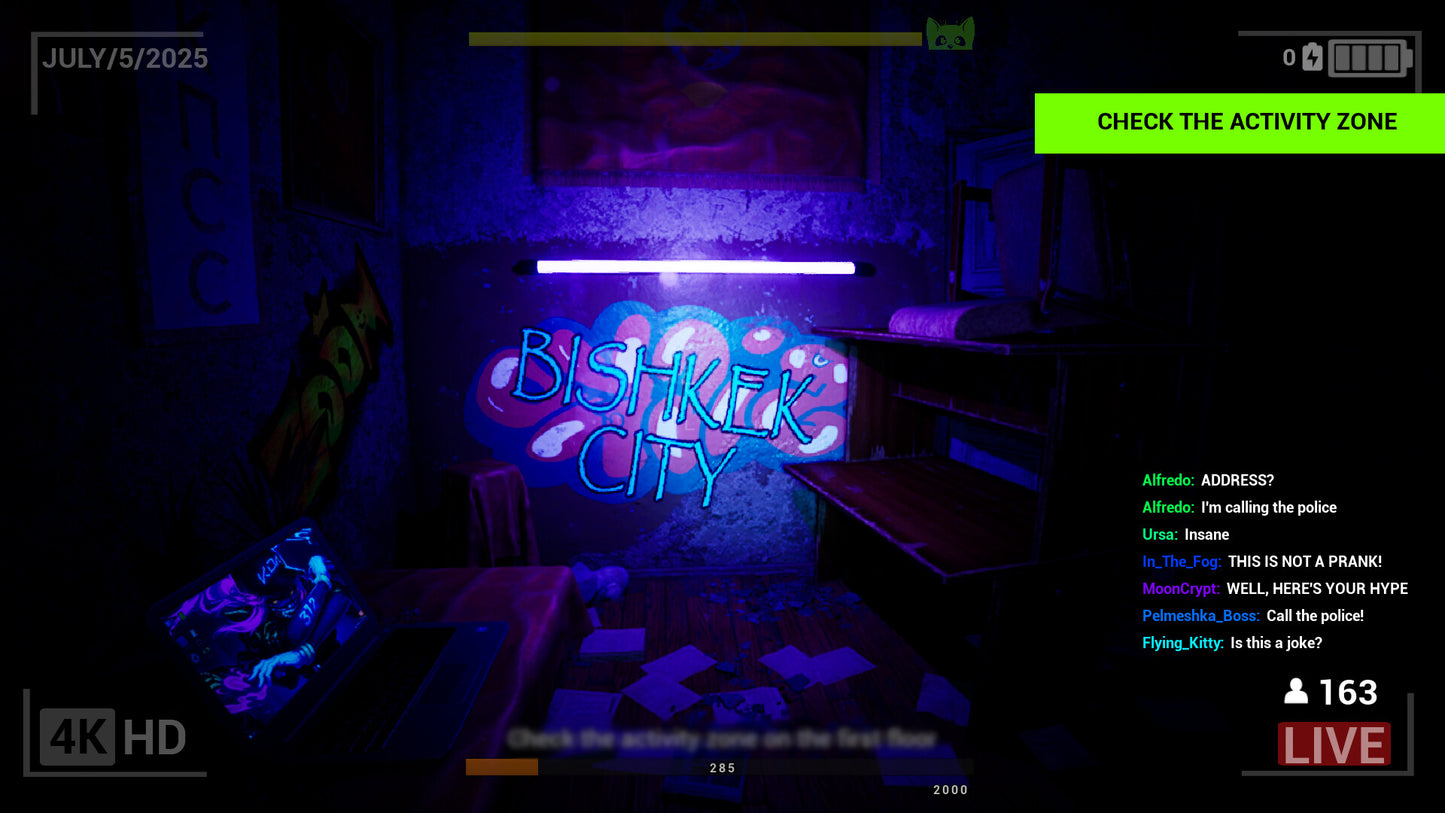 LiveStream: Chapter One PC Steam CD Key  REGION FREE Artflux_Games - [Email/Instant Delivery]