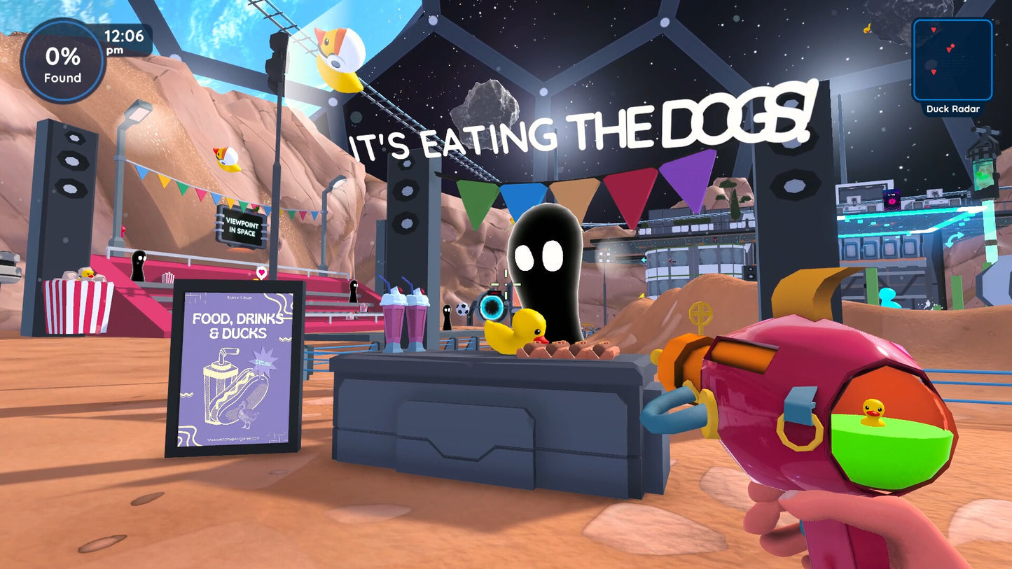 Find 100 Ducks and Blast Them...IN SPACE!!! PC Steam CD Key  REGION FREE Welcome Back Games - [Email/Instant Delivery]