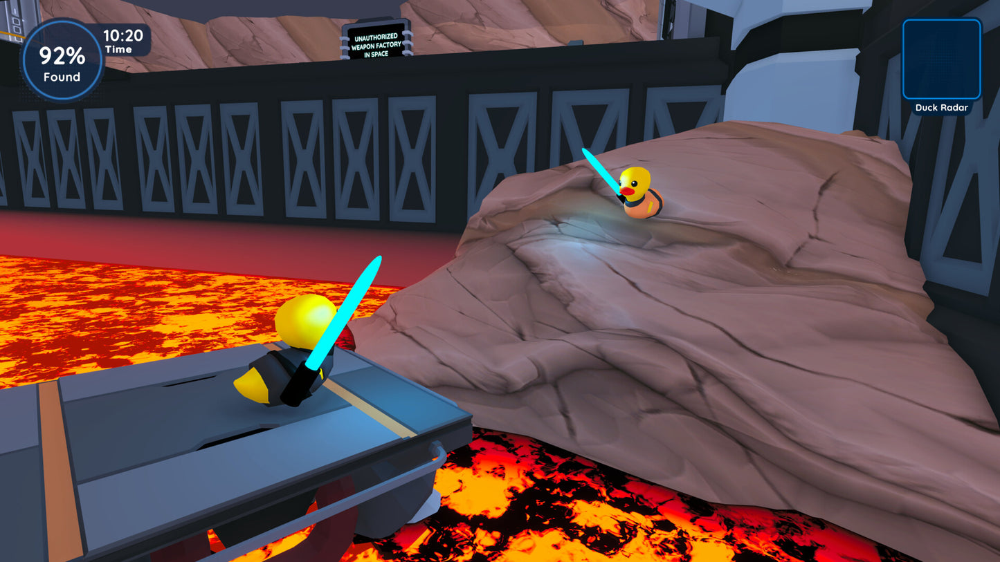 Find 100 Ducks and Blast Them...IN SPACE!!! PC Steam CD Key  REGION FREE Welcome Back Games - [Email/Instant Delivery]