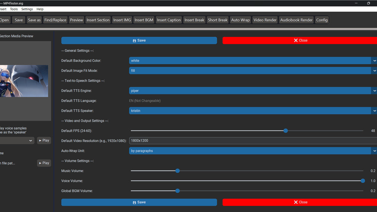 EigaScript: Script-Based Video/Audiobook Maker PC Steam CD Key  REGION FREE EigaScript Inc. - [Email/Instant Delivery]