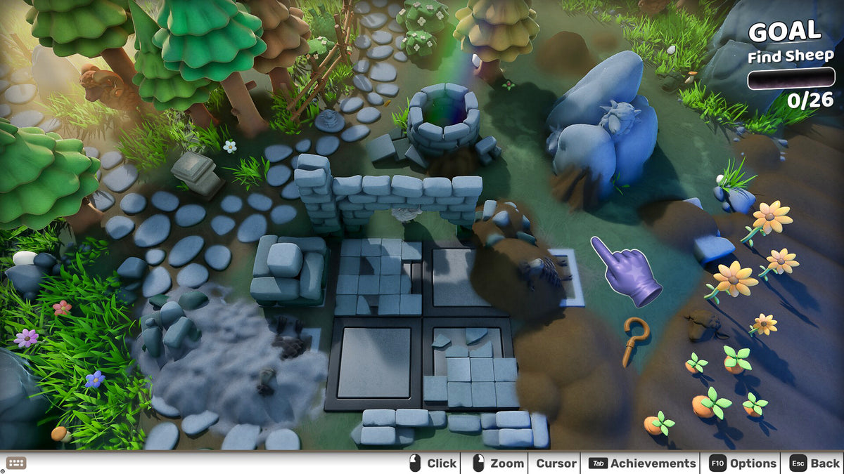 Hidden Sheep Puzzle PC Steam CD Key  REGION FREE OmniScapes Interactive - [Email/Instant Delivery]