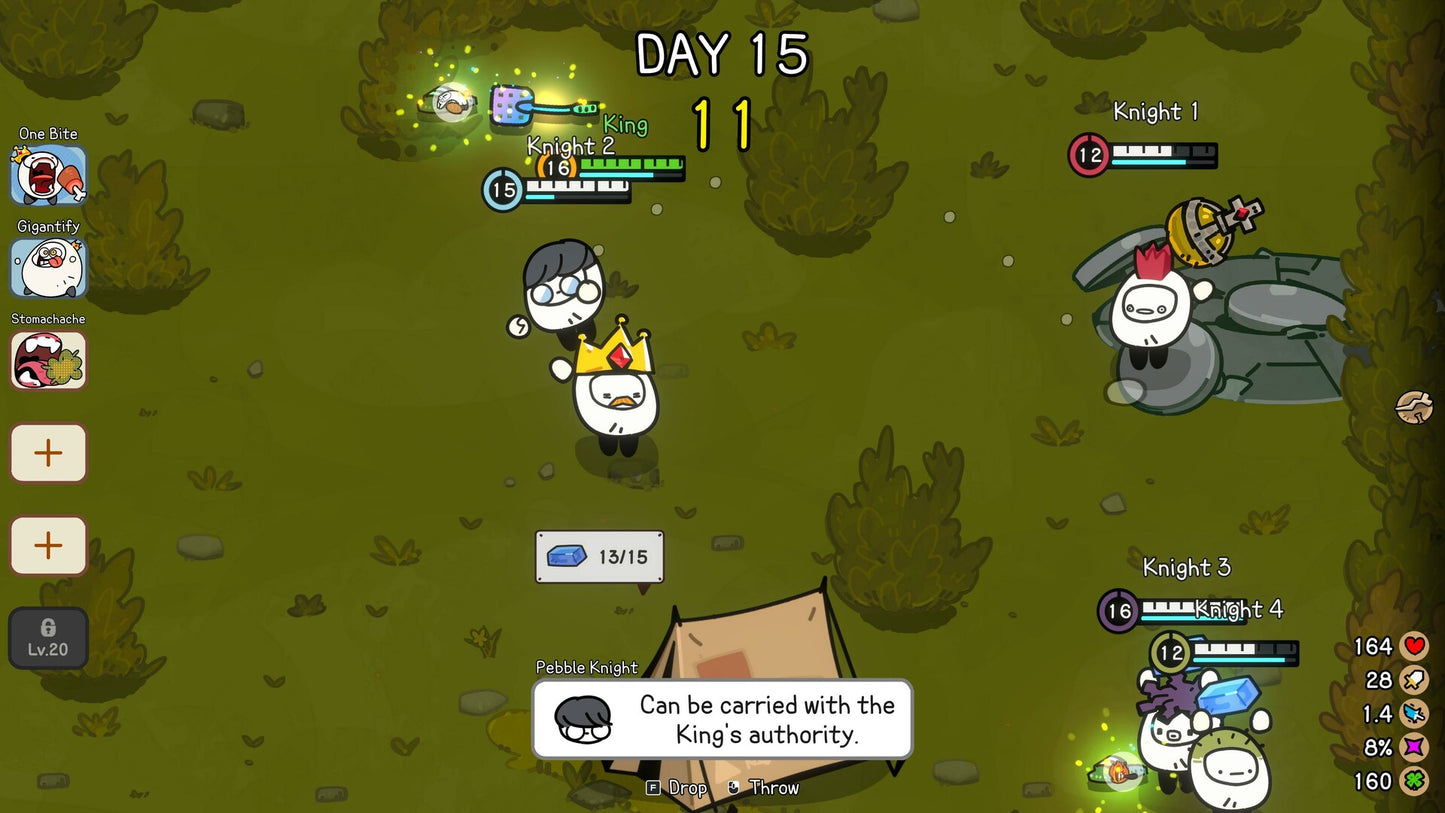 Pebble Knights PC Steam CD Key  REGION FREE 51% Games - [Email/Instant Delivery]