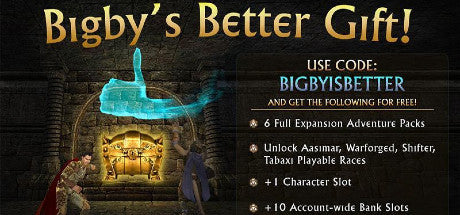 Dungeons And Dragons Online: Bigby’s Better Gift Coupon Code - DLC