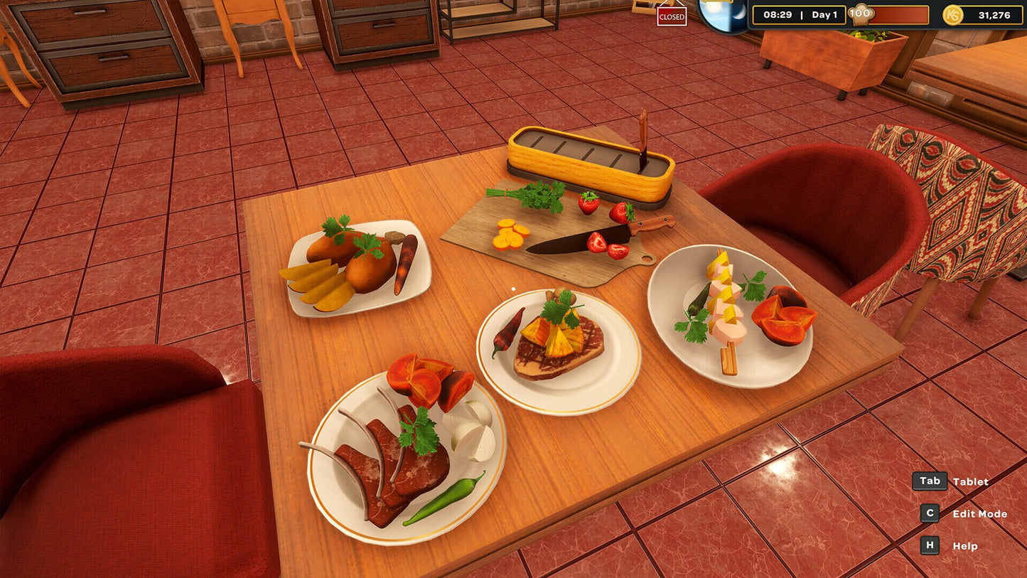 Kebab Chefs! - Restaurant Simulator (PC) - Steam Gift - GLOBAL  [Email/Instant Delivery]