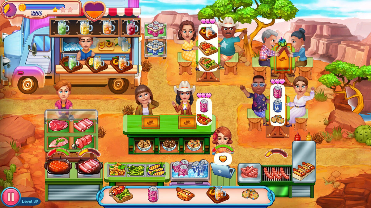 Claire's Cruisin' Cafe (PC) - Steam Key - GLOBAL   - Alawar [Email/Instant Delivery]