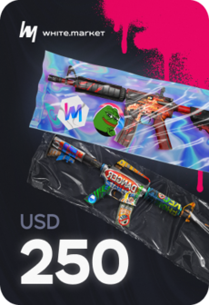WhiteMarket Top Up Card 250 USD - WhiteMarket Key - GLOBAL  [Email/Instant Delivery]
