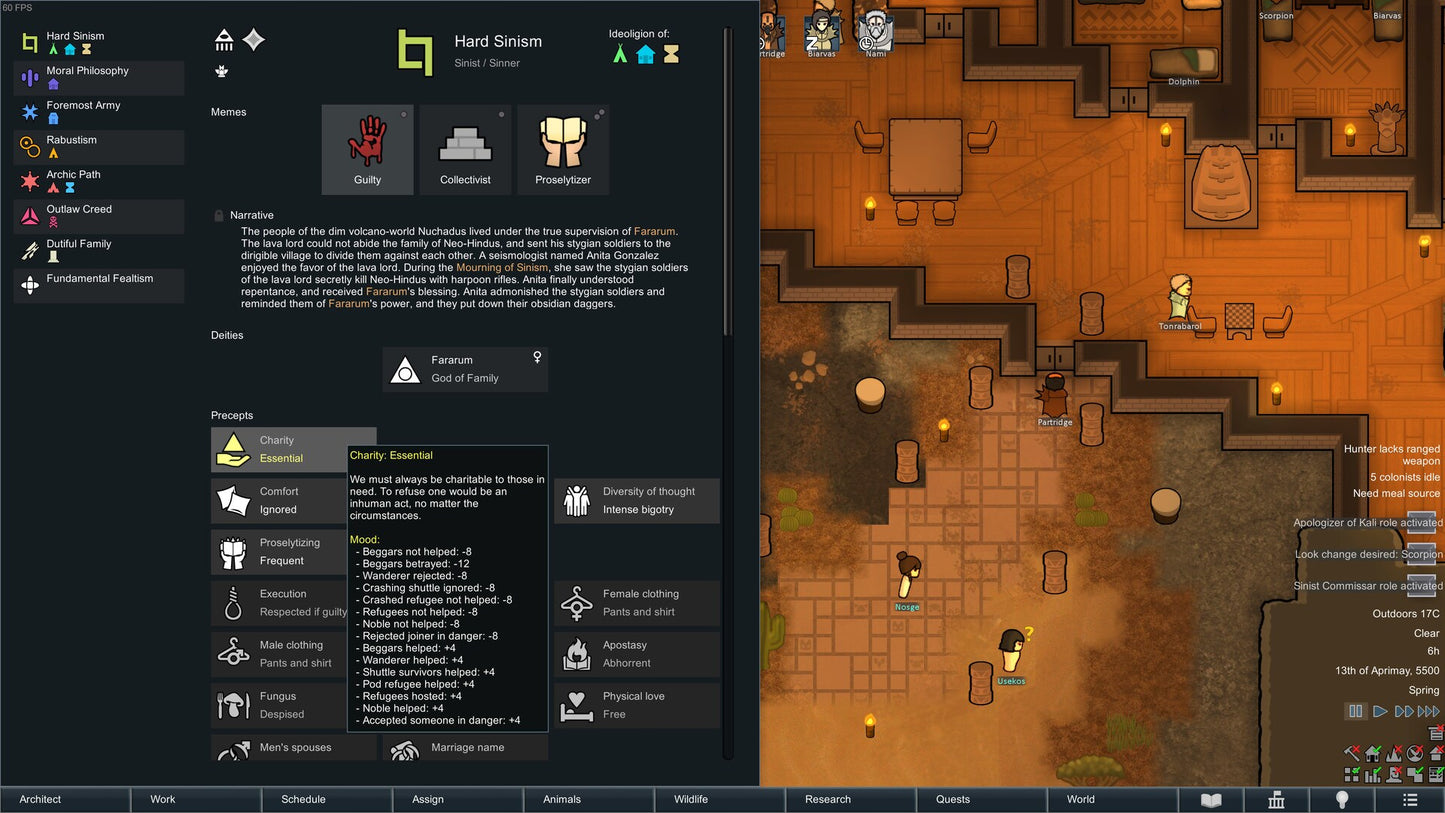 RimWorld - Ideology (PC) - Steam Key - GLOBAL   - Ludeon Studios [Email/Instant Delivery]