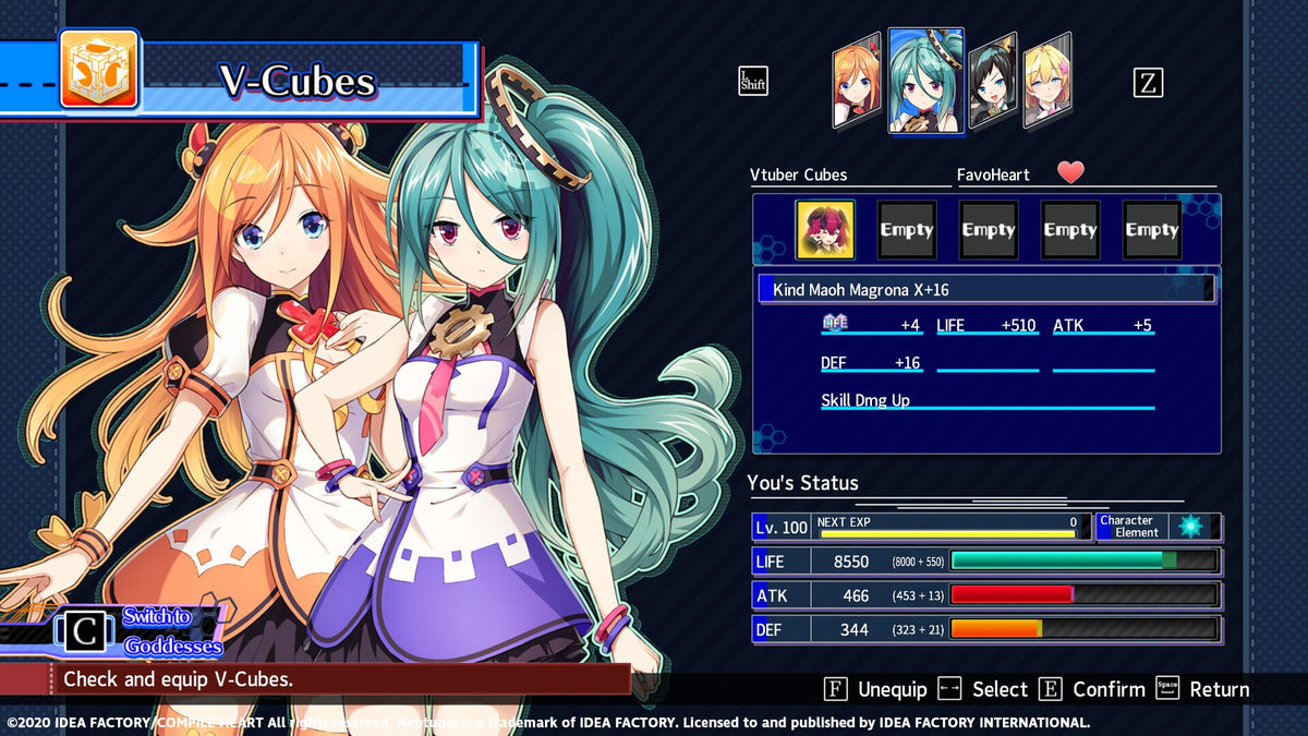 Neptunia Virtual Stars - Maoh Magrona Pack (PC) - Steam Key - GLOBAL  [Email/Instant Delivery]