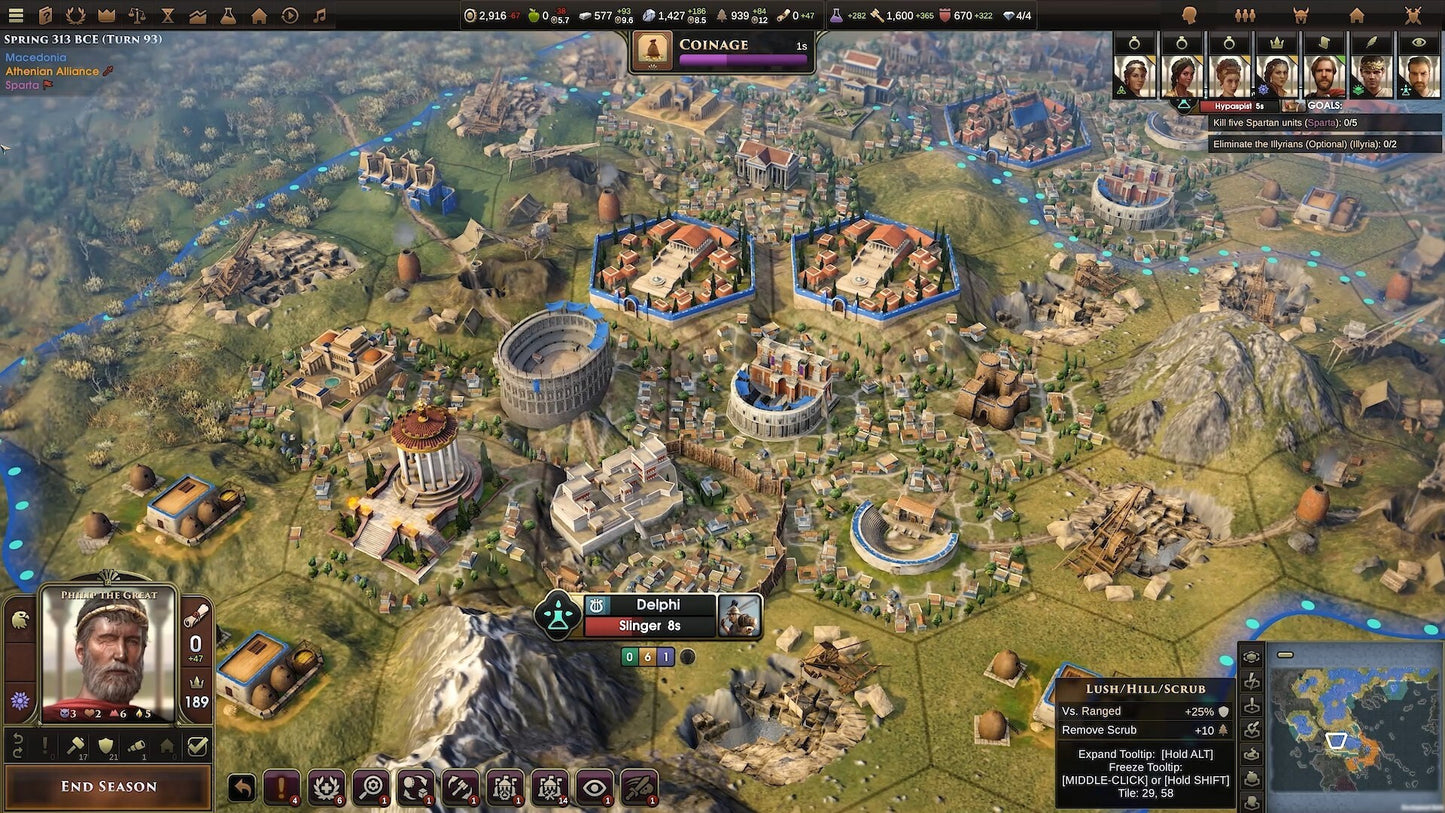 Old World - Heroes of the Aegean (PC) - Steam Key - GLOBAL   - Hooded Horse [Email/Instant Delivery]