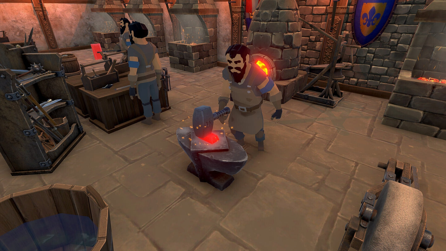 Blacksmith Master (PC) - Steam Key - NORTH AMERICA   - Hooded Horse [Email/Instant Delivery]