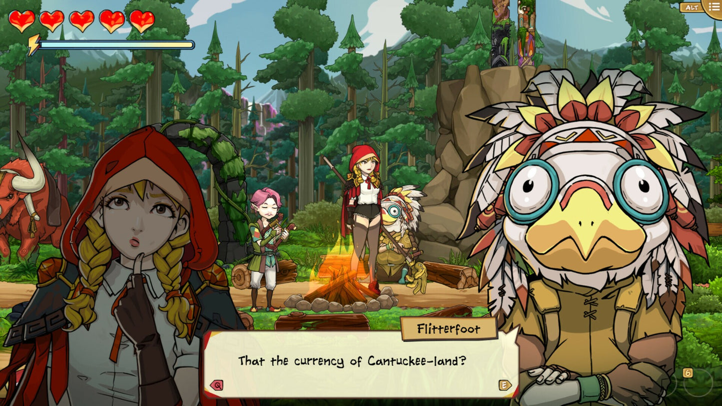 Scarlet Hood and the Wicked Wood (PC) - Steam Key - GLOBAL   - Headup [Email/Instant Delivery]