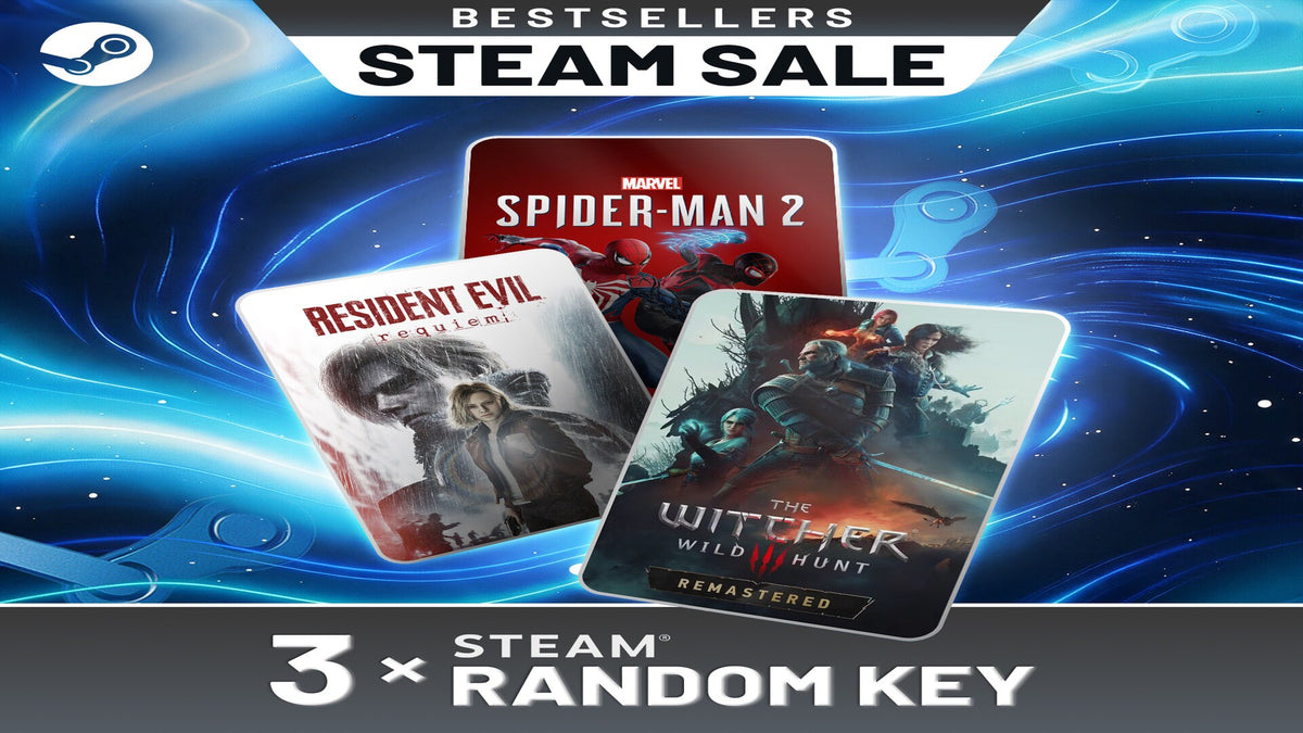 Steam Sale Random 3 Keys (PC) - Steam Key - GLOBAL  [Email/Instant Delivery]