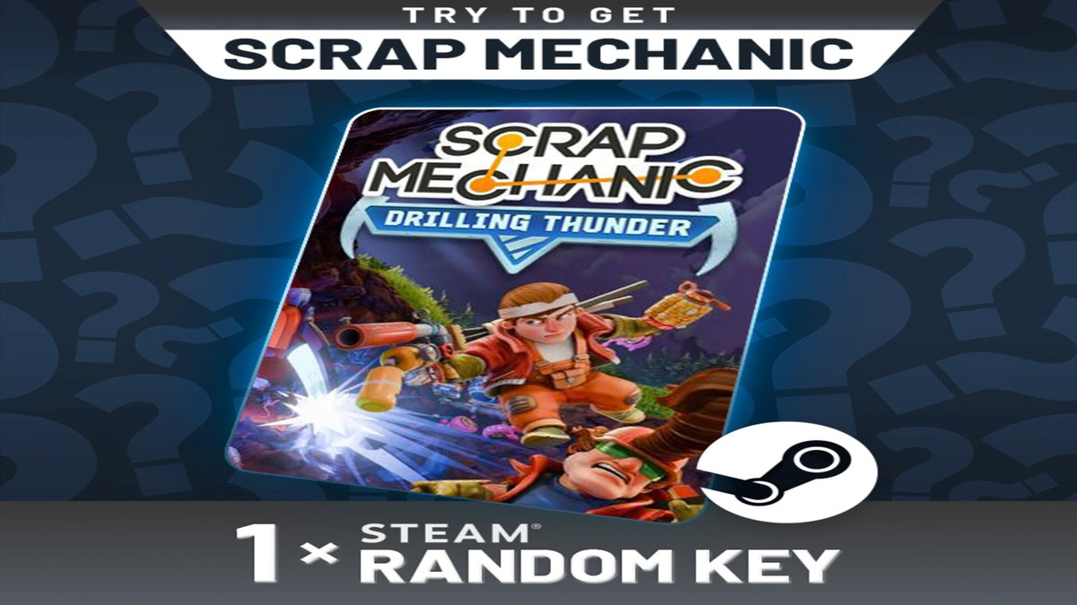 Try To Get Scrap Mechanic - Random 1 Key (PC) - Steam Key - GLOBAL  [Email/Instant Delivery]