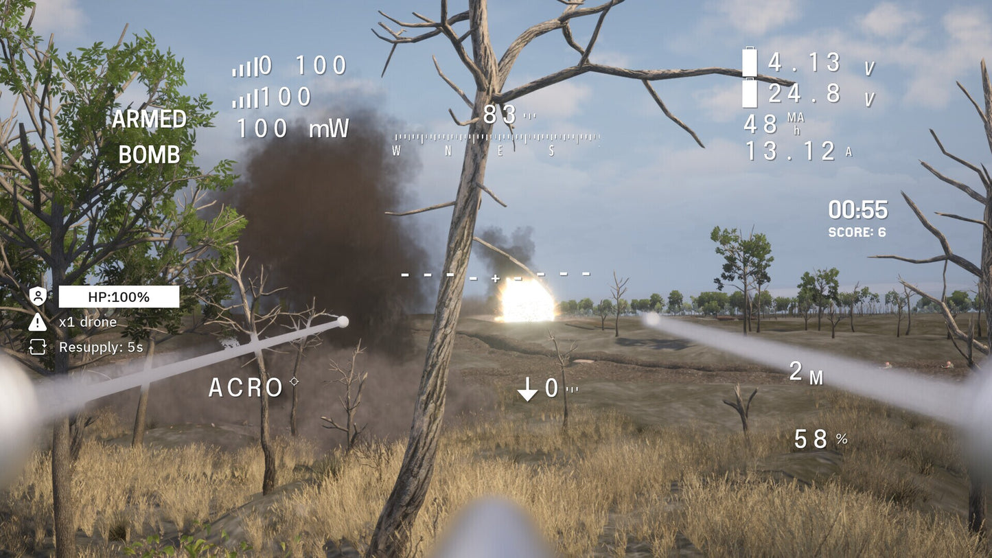 Ukrainian Fight Drone Simulator (PC) - Steam Gift - GLOBAL  [Email/Instant Delivery]