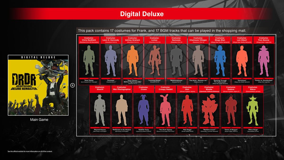 Dead Rising Deluxe Remaster Digital Deluxe Edition Xbox Series X|S Account  REST OF THE WORLD CAPCOM CO. - [Email/Instant Delivery]