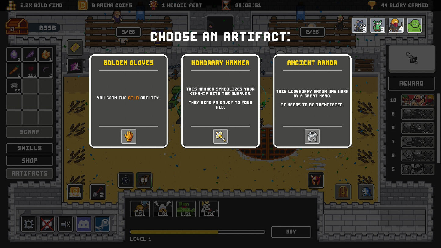 Clicker Arena (PC) - Steam Gift - GLOBAL   - Freedom Games [Email/Instant Delivery]