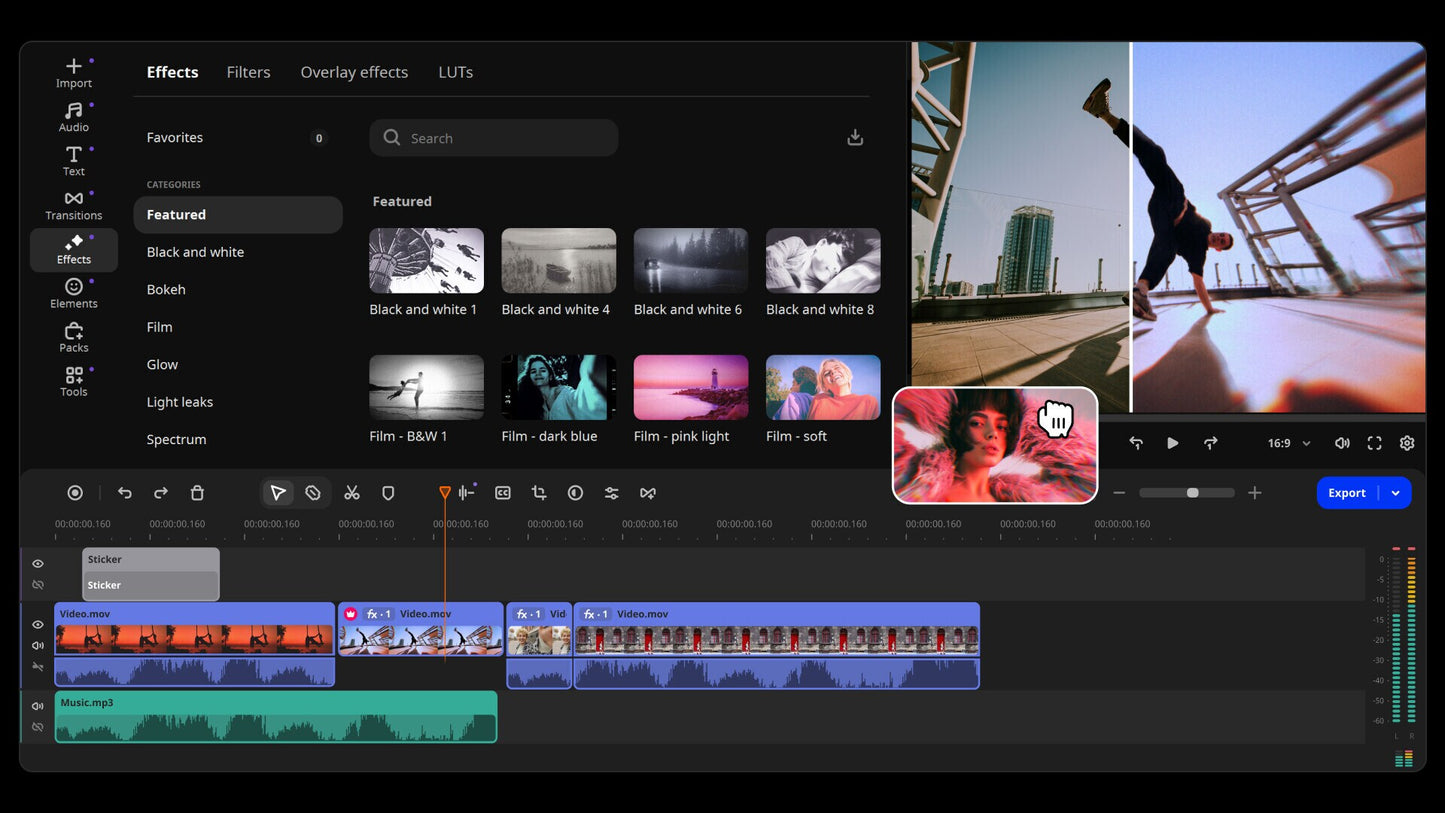 Movavi Video Editor 2026 (PC) (1 Device, Lifetime)  - Movavi Key - GLOBAL  [Email/Instant Delivery]