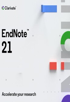 EndNote 21 (PC) (1 Device, Lifetime)  - EndNote Key - GLOBAL  [Email/Instant Delivery]