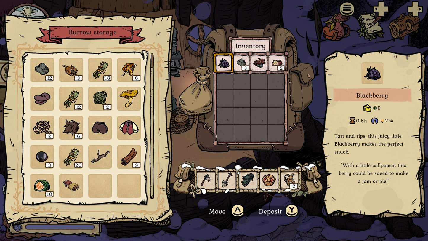 Winter Burrow (PC) - Steam Gift - GLOBAL   - Noodlecake Studios [Email/Instant Delivery]