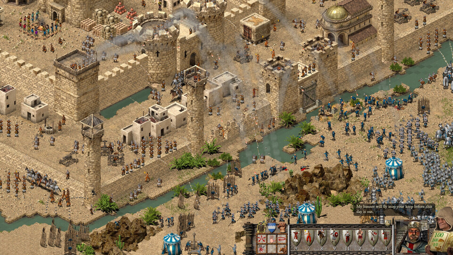 Stronghold Crusader: Definitive Edition (PC) - Steam Gift - GLOBAL   - FireFly Studios [Email/Instant Delivery]