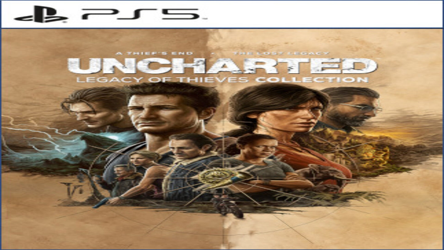 Uncharted: Legacy of Thieves Collection (PC) - Steam Key - NORTH AMERICA   - Sony Interactive Entertainment [Email/Instant Delivery]