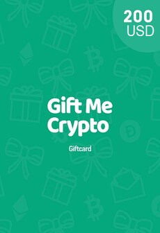 Gift Me Crypto Gift Card 200 USD - giftmecrypto Key - GLOBAL  [Email/Instant Delivery]