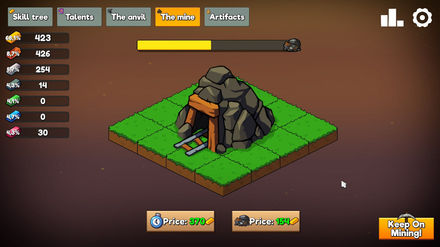 Keep on Mining! (PC) - Steam Gift - GLOBAL  [Email/Instant Delivery]