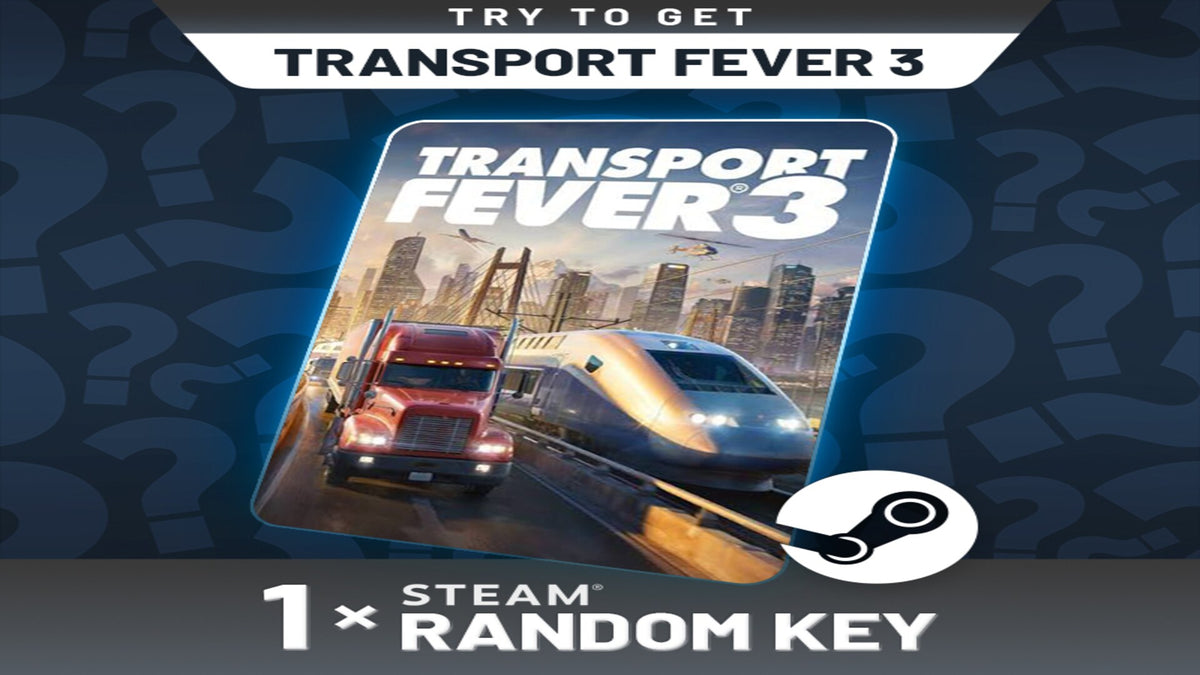 Try To Get Transport Fever 3 - Random | 1 Key (PC) - Steam Key - GLOBAL  [Email/Instant Delivery]