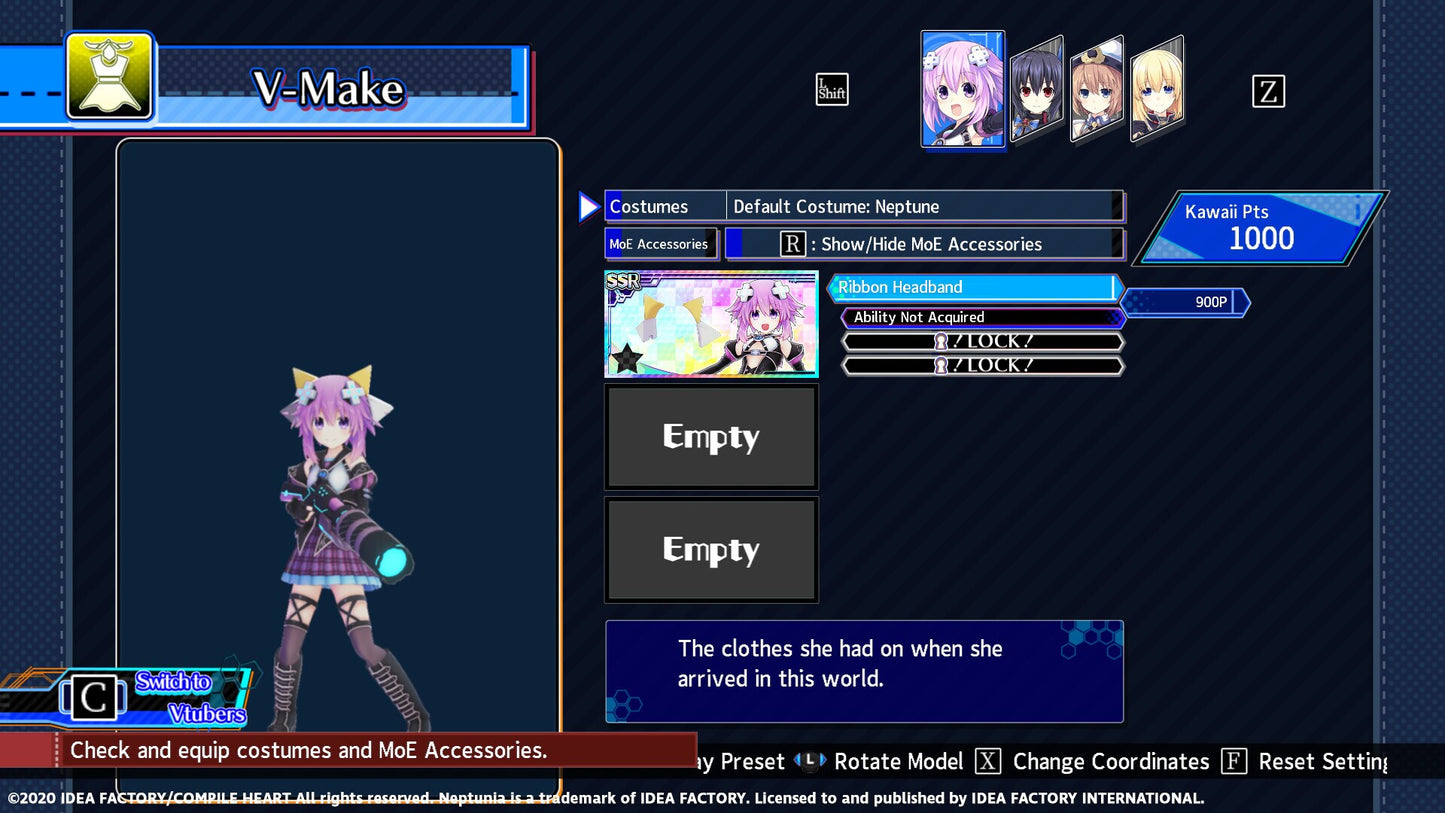 Neptunia Virtual Stars - Pinky Pop Hepburn Pack (PC) - Steam Key - GLOBAL  [Email/Instant Delivery]