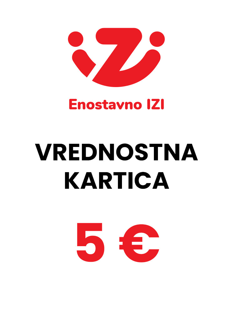 IZI Mobil Slovenija vrednostna kartica 5 € (EUR) Other -  - Other [Email/Instant Delivery]