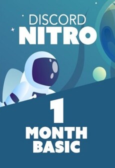 Discord Nitro Basic 1 Month - Discord Key - GLOBAL  [Email/Instant Delivery]