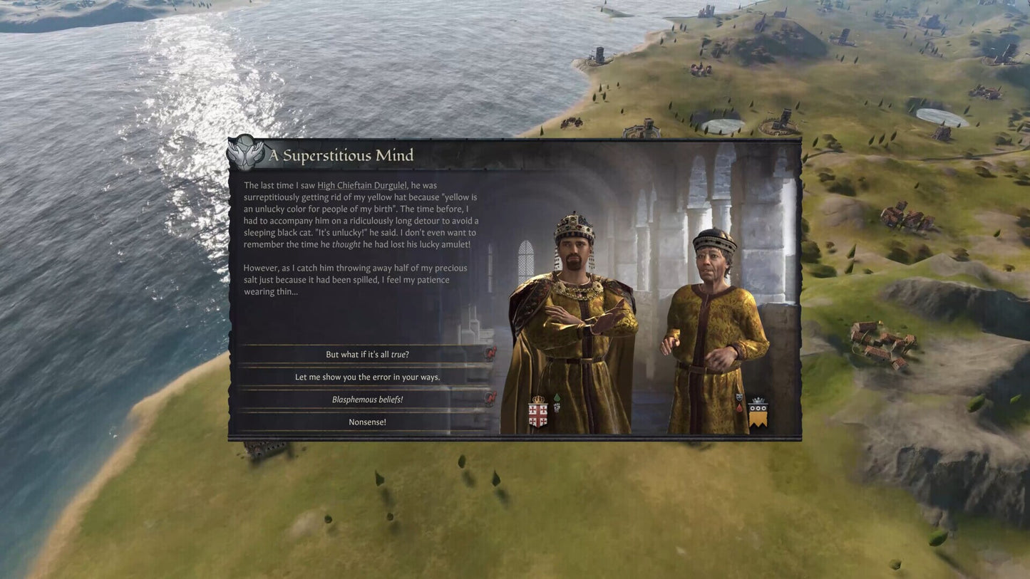 Crusader Kings III: Friends & Foes (PC) - Steam Key - GLOBAL   - Paradox Interactive [Email/Instant Delivery]