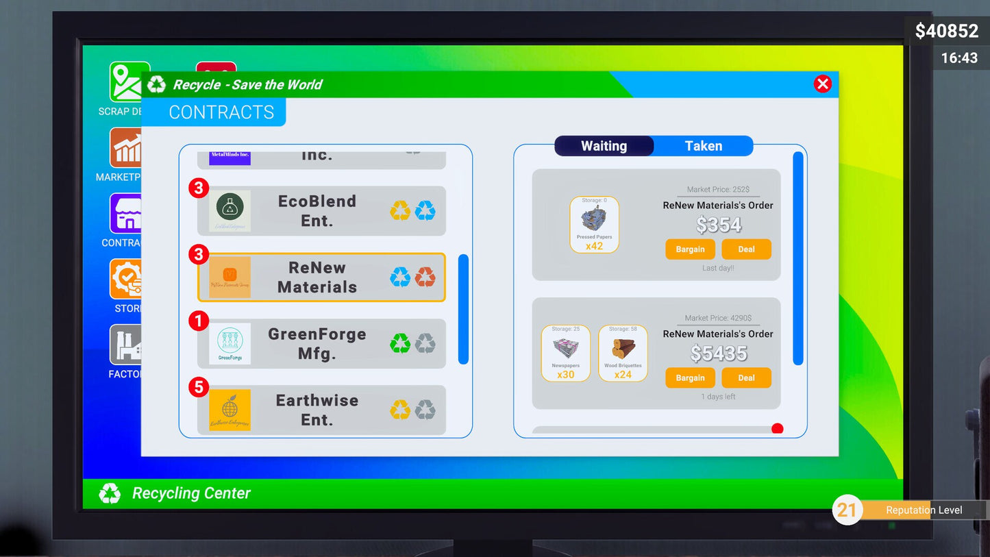 Recycling Center Simulator (PC) - Steam Gift - NORTH AMERICA   - PlayWay S.A. [Email/Instant Delivery]