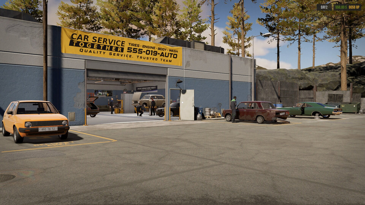 Car Service Together (PC) - Steam Gift - GLOBAL  [Email/Instant Delivery]
