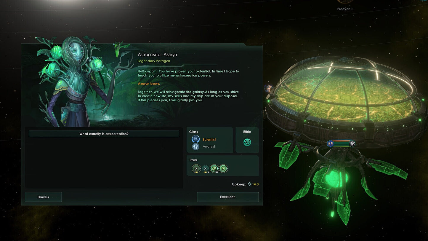 Stellaris: Galactic Paragons (PC) - Steam Key - GLOBAL   - Paradox Interactive [Email/Instant Delivery]