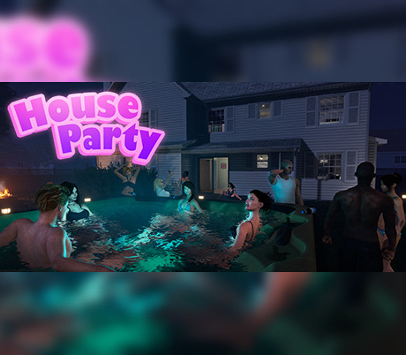 House Party PC Steam CD Key   Rest of the world (RoW) - custom Eek! Games - [Email/Instant Delivery]