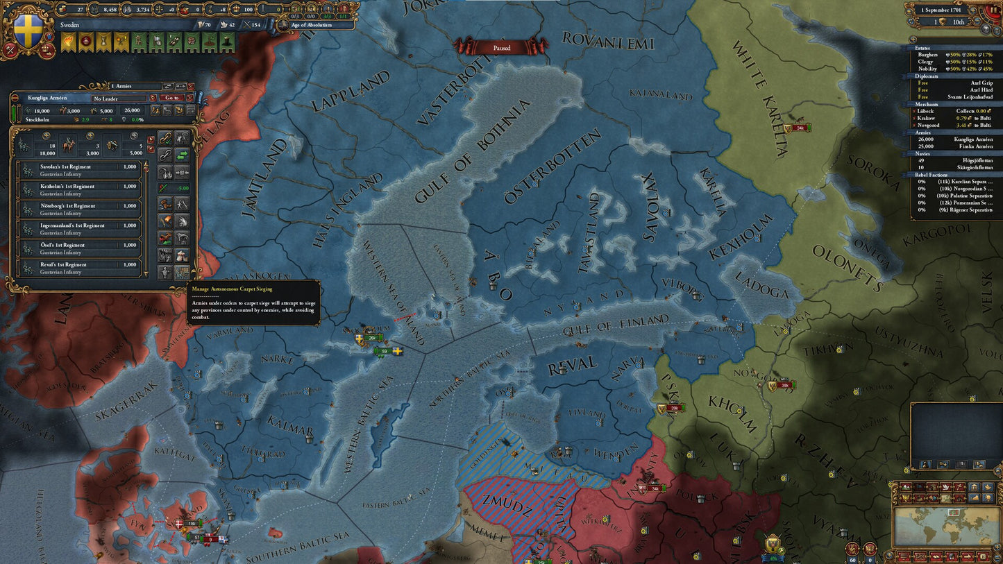 Expansion - Europa Universalis IV: Leviathan (PC) - Steam Key - GLOBAL   - Paradox Interactive [Email/Instant Delivery]