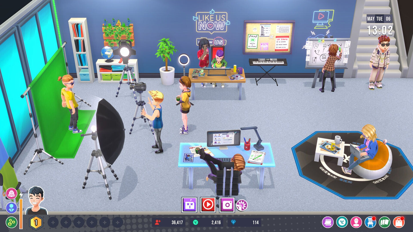 Youtubers Life 3 - Stream Together! (PC) - Steam Key - GLOBAL  [Email/Instant Delivery]