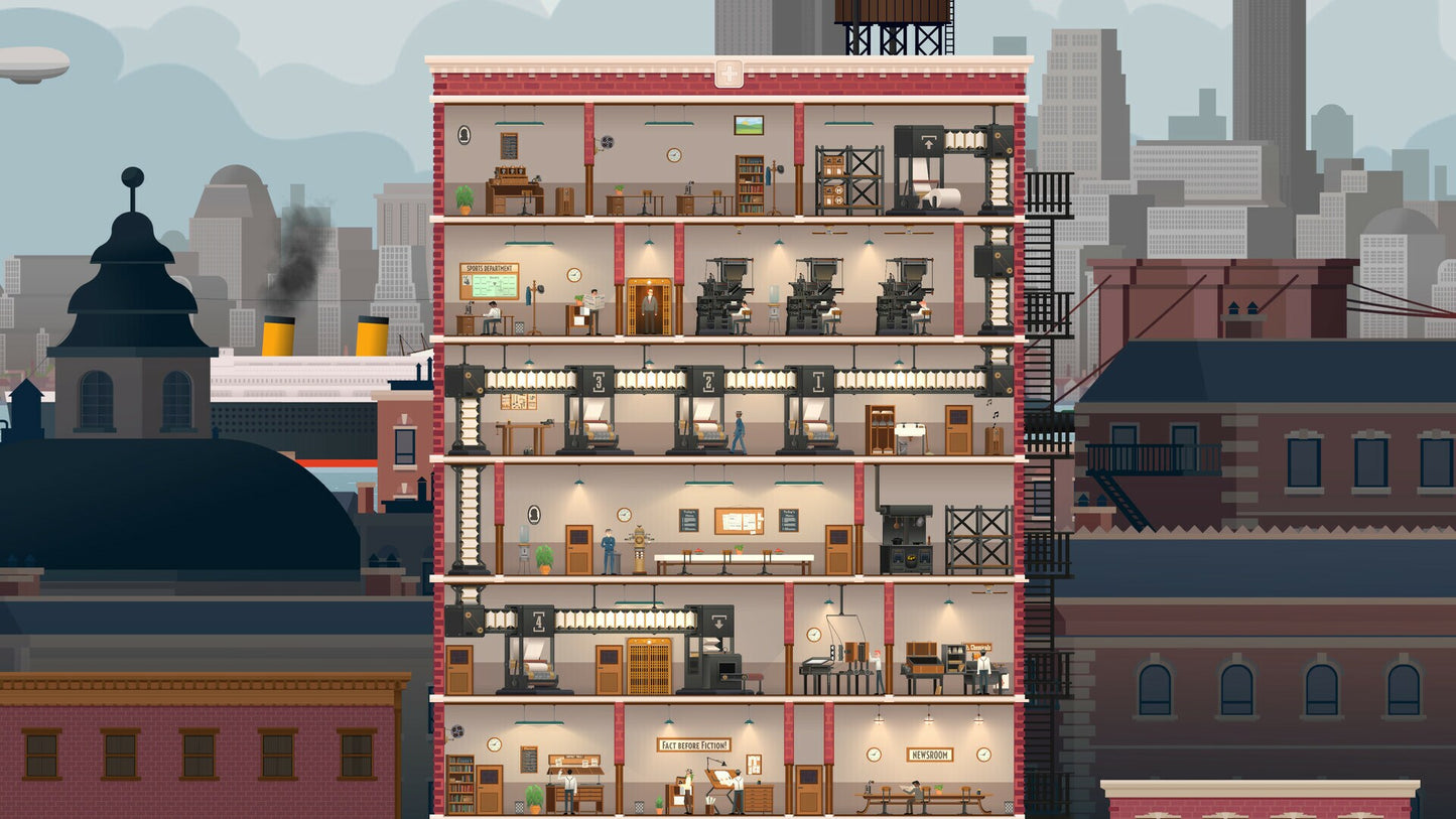 News Tower (PC) - Steam Gift - GLOBAL   - Twin Sails Interactive [Email/Instant Delivery]