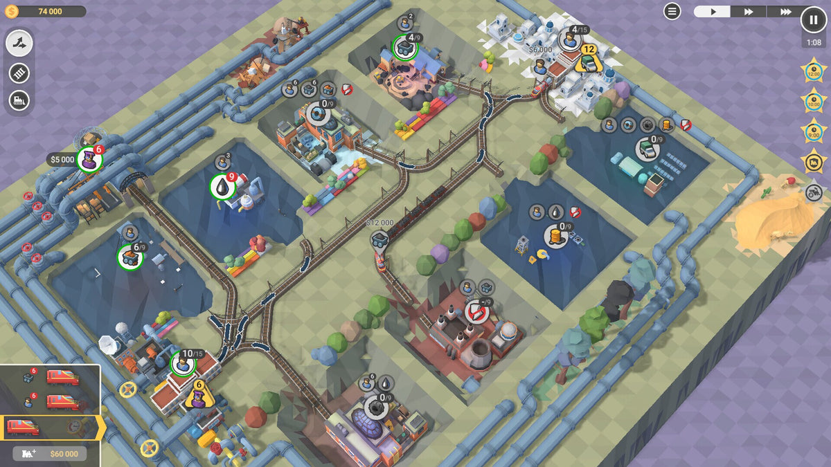 Train Valley 2: Workshop Gems - Onyx (PC) - Steam Key - GLOBAL  [Email/Instant Delivery]